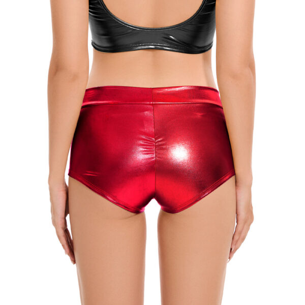 Halloween costume metallic shorts