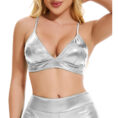 silver bralette