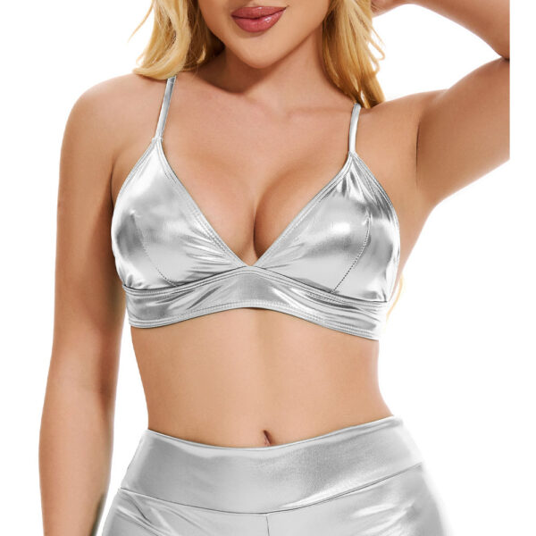 silver bralette