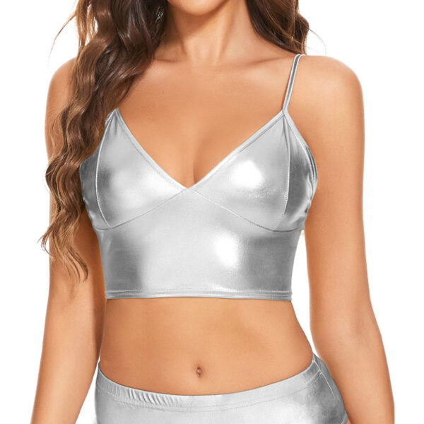 主图 shiny_rave_crop_top 主图 shiny_rave_crop_top
